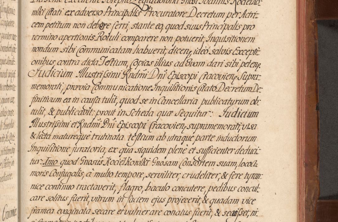 Zdjęcie nr 608 dla obiektu archiwalnego: Acta actorum episcopalium R. D. Constantini Feliciani in Szaniawy Szaniawski, episcopi Cracoviensis, ducis Severiae per annos 1724 - 1727 conscripta. Volumen II