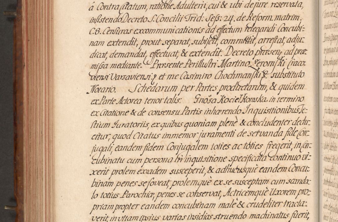 Zdjęcie nr 611 dla obiektu archiwalnego: Acta actorum episcopalium R. D. Constantini Feliciani in Szaniawy Szaniawski, episcopi Cracoviensis, ducis Severiae per annos 1724 - 1727 conscripta. Volumen II