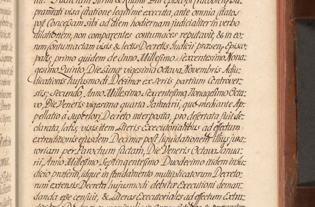 Zdjęcie nr 600 dla obiektu archiwalnego: Acta actorum episcopalium R. D. Constantini Feliciani in Szaniawy Szaniawski, episcopi Cracoviensis, ducis Severiae per annos 1724 - 1727 conscripta. Volumen II