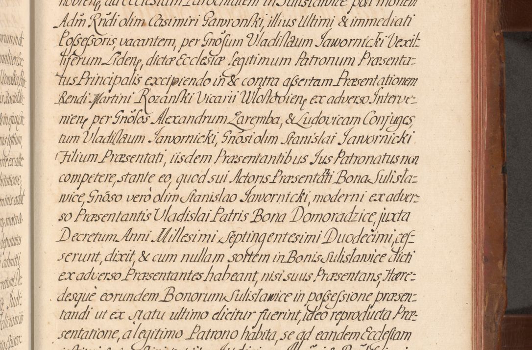 Zdjęcie nr 592 dla obiektu archiwalnego: Acta actorum episcopalium R. D. Constantini Feliciani in Szaniawy Szaniawski, episcopi Cracoviensis, ducis Severiae per annos 1724 - 1727 conscripta. Volumen II