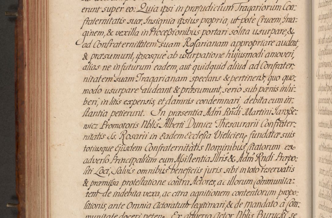 Zdjęcie nr 587 dla obiektu archiwalnego: Acta actorum episcopalium R. D. Constantini Feliciani in Szaniawy Szaniawski, episcopi Cracoviensis, ducis Severiae per annos 1724 - 1727 conscripta. Volumen II