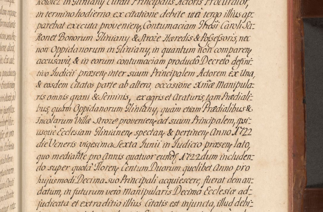 Zdjęcie nr 560 dla obiektu archiwalnego: Acta actorum episcopalium R. D. Constantini Feliciani in Szaniawy Szaniawski, episcopi Cracoviensis, ducis Severiae per annos 1724 - 1727 conscripta. Volumen II