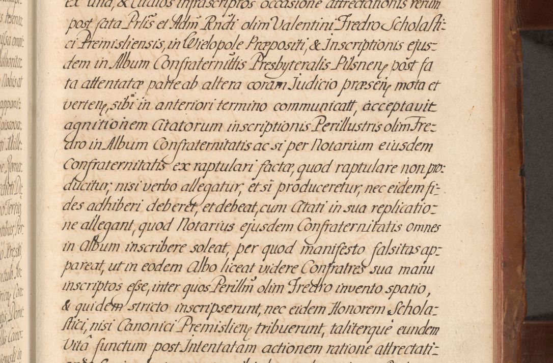 Zdjęcie nr 546 dla obiektu archiwalnego: Acta actorum episcopalium R. D. Constantini Feliciani in Szaniawy Szaniawski, episcopi Cracoviensis, ducis Severiae per annos 1724 - 1727 conscripta. Volumen II