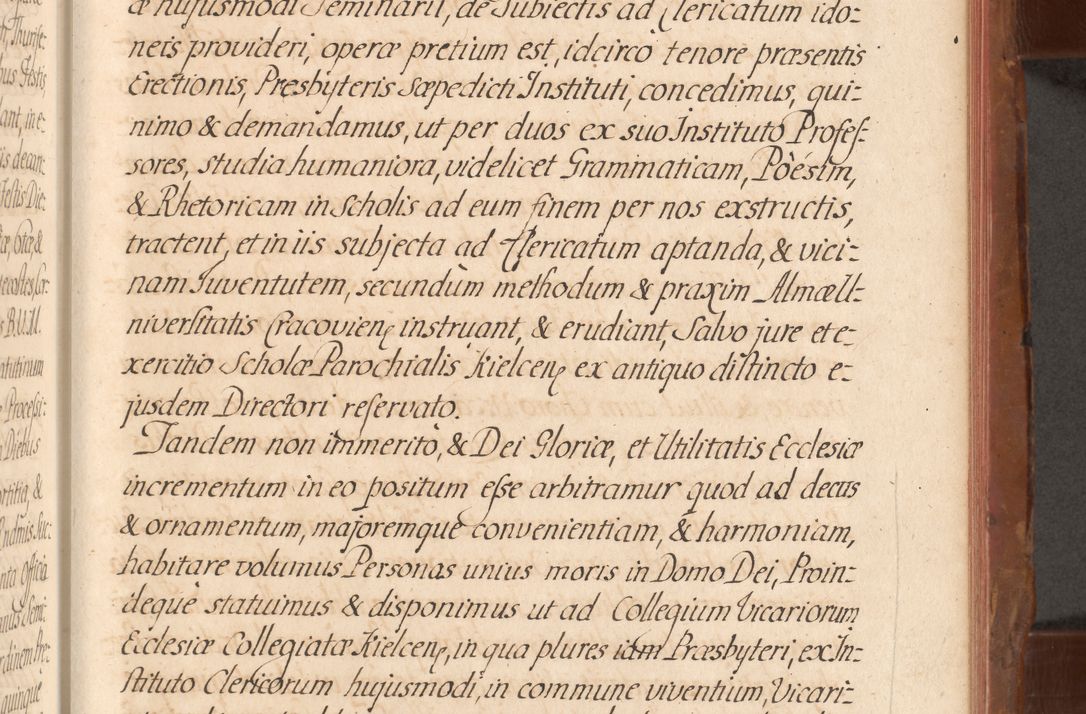 Zdjęcie nr 544 dla obiektu archiwalnego: Acta actorum episcopalium R. D. Constantini Feliciani in Szaniawy Szaniawski, episcopi Cracoviensis, ducis Severiae per annos 1724 - 1727 conscripta. Volumen II
