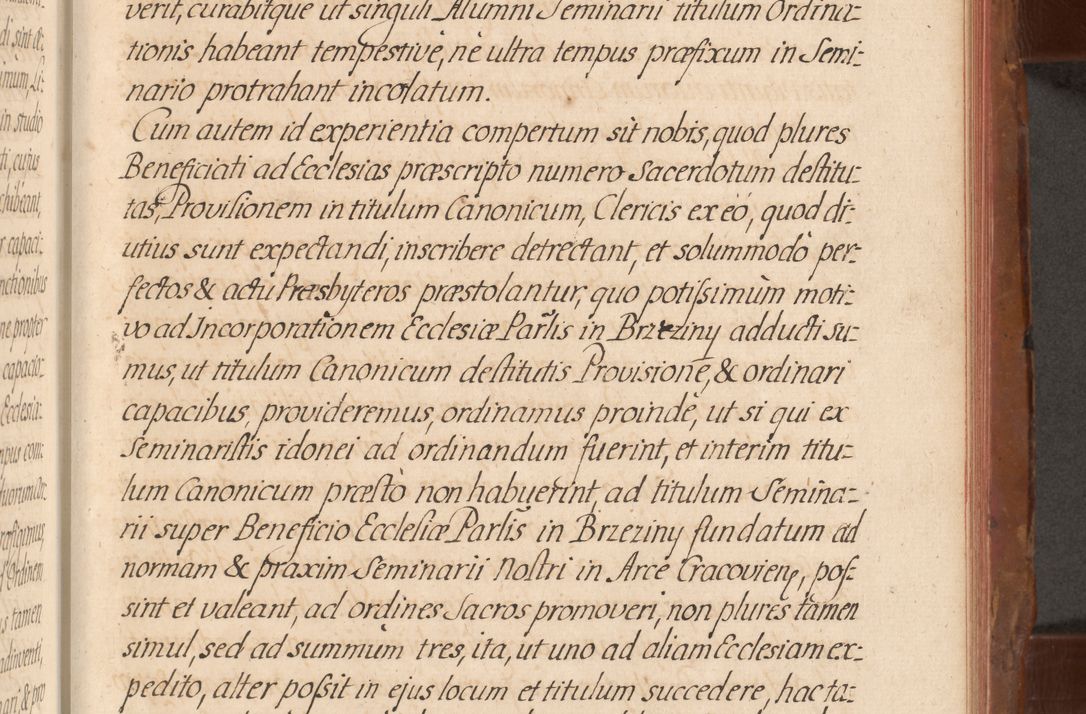 Zdjęcie nr 542 dla obiektu archiwalnego: Acta actorum episcopalium R. D. Constantini Feliciani in Szaniawy Szaniawski, episcopi Cracoviensis, ducis Severiae per annos 1724 - 1727 conscripta. Volumen II