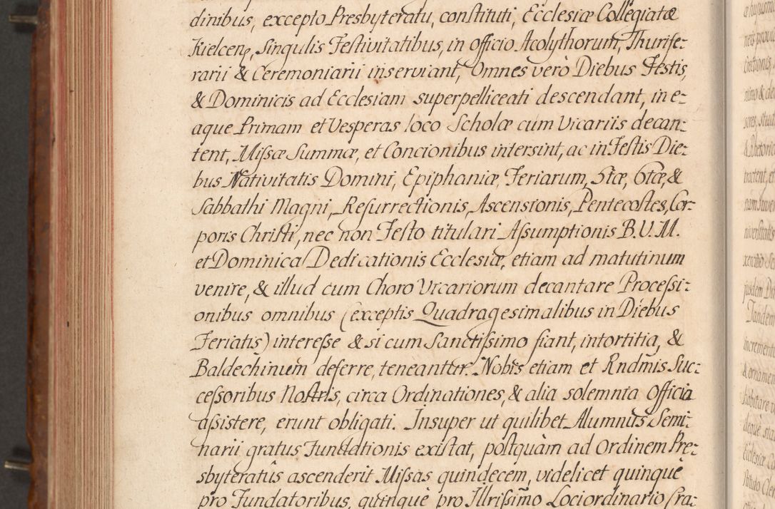 Zdjęcie nr 543 dla obiektu archiwalnego: Acta actorum episcopalium R. D. Constantini Feliciani in Szaniawy Szaniawski, episcopi Cracoviensis, ducis Severiae per annos 1724 - 1727 conscripta. Volumen II