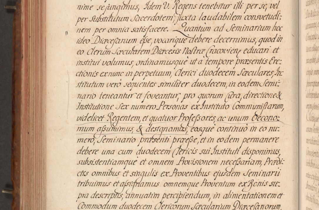 Zdjęcie nr 539 dla obiektu archiwalnego: Acta actorum episcopalium R. D. Constantini Feliciani in Szaniawy Szaniawski, episcopi Cracoviensis, ducis Severiae per annos 1724 - 1727 conscripta. Volumen II