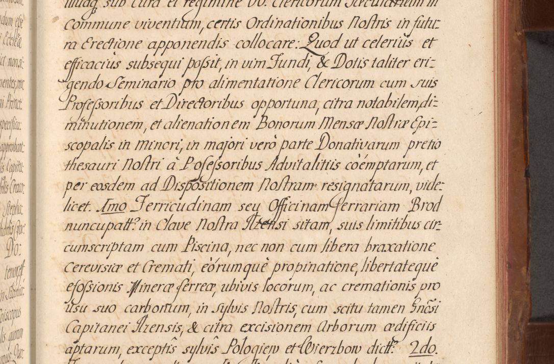 Zdjęcie nr 530 dla obiektu archiwalnego: Acta actorum episcopalium R. D. Constantini Feliciani in Szaniawy Szaniawski, episcopi Cracoviensis, ducis Severiae per annos 1724 - 1727 conscripta. Volumen II