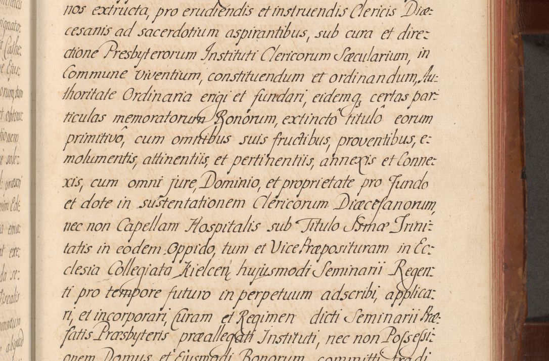 Zdjęcie nr 526 dla obiektu archiwalnego: Acta actorum episcopalium R. D. Constantini Feliciani in Szaniawy Szaniawski, episcopi Cracoviensis, ducis Severiae per annos 1724 - 1727 conscripta. Volumen II