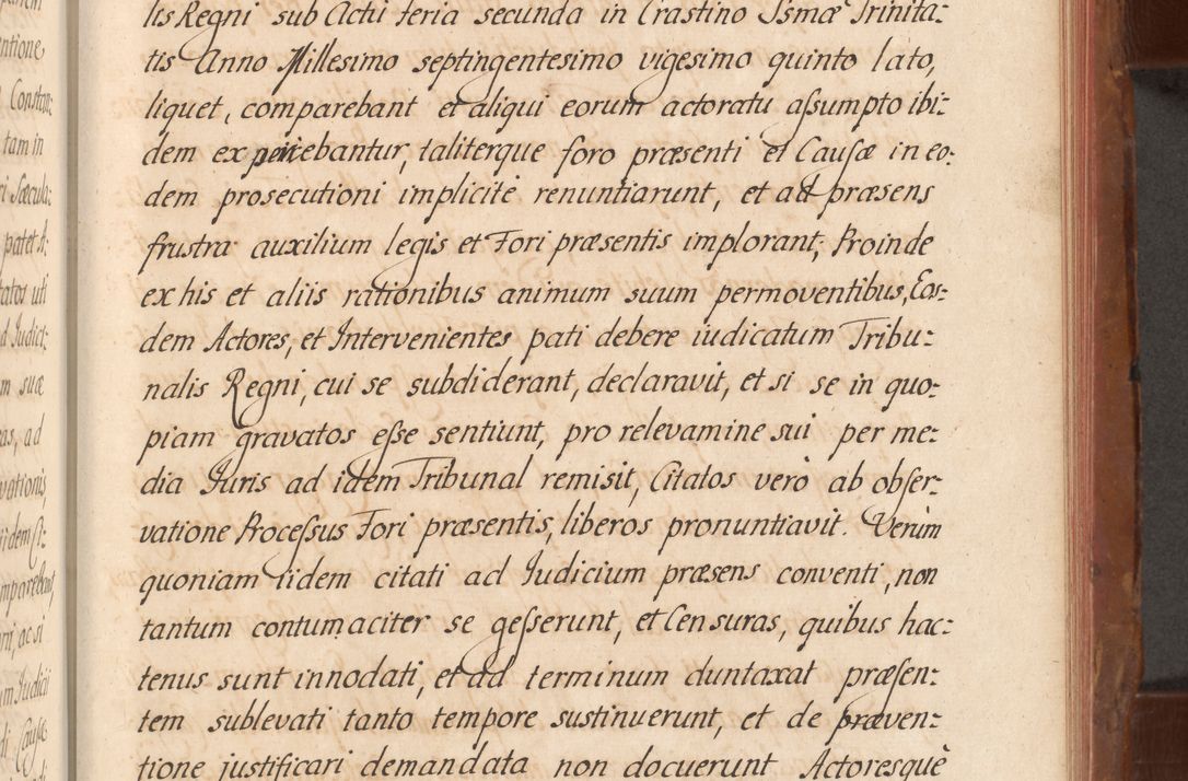 Zdjęcie nr 520 dla obiektu archiwalnego: Acta actorum episcopalium R. D. Constantini Feliciani in Szaniawy Szaniawski, episcopi Cracoviensis, ducis Severiae per annos 1724 - 1727 conscripta. Volumen II