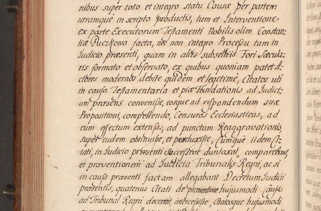 Zdjęcie nr 519 dla obiektu archiwalnego: Acta actorum episcopalium R. D. Constantini Feliciani in Szaniawy Szaniawski, episcopi Cracoviensis, ducis Severiae per annos 1724 - 1727 conscripta. Volumen II