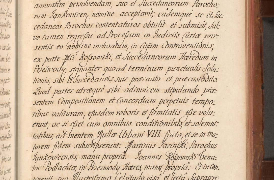 Zdjęcie nr 514 dla obiektu archiwalnego: Acta actorum episcopalium R. D. Constantini Feliciani in Szaniawy Szaniawski, episcopi Cracoviensis, ducis Severiae per annos 1724 - 1727 conscripta. Volumen II