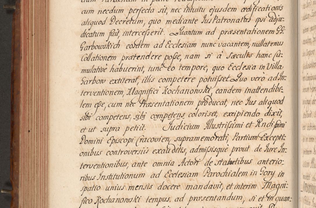 Zdjęcie nr 505 dla obiektu archiwalnego: Acta actorum episcopalium R. D. Constantini Feliciani in Szaniawy Szaniawski, episcopi Cracoviensis, ducis Severiae per annos 1724 - 1727 conscripta. Volumen II