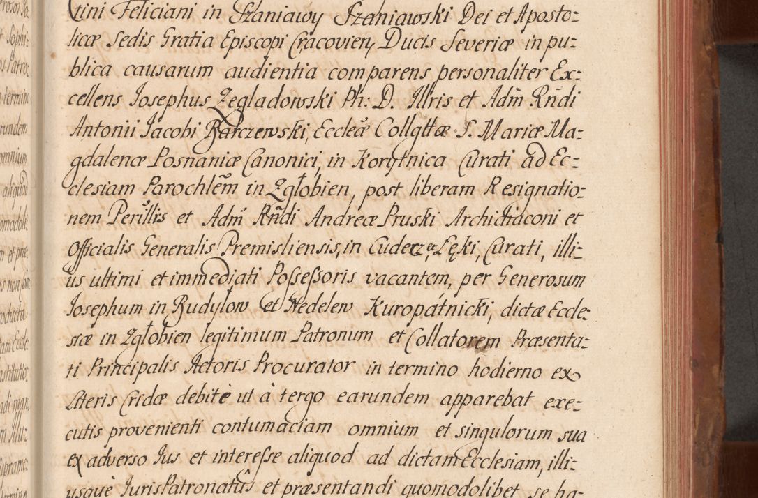 Zdjęcie nr 500 dla obiektu archiwalnego: Acta actorum episcopalium R. D. Constantini Feliciani in Szaniawy Szaniawski, episcopi Cracoviensis, ducis Severiae per annos 1724 - 1727 conscripta. Volumen II