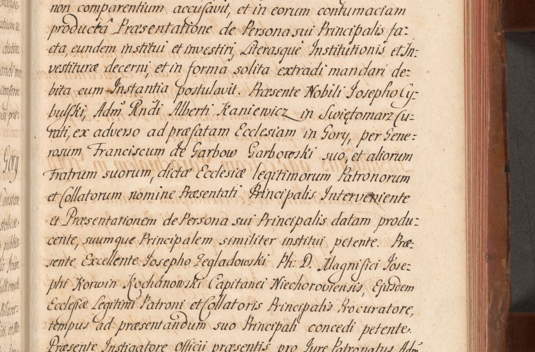 Zdjęcie nr 504 dla obiektu archiwalnego: Acta actorum episcopalium R. D. Constantini Feliciani in Szaniawy Szaniawski, episcopi Cracoviensis, ducis Severiae per annos 1724 - 1727 conscripta. Volumen II