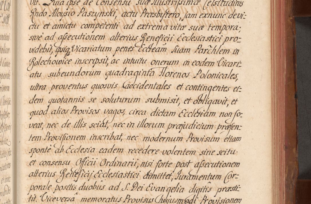Zdjęcie nr 490 dla obiektu archiwalnego: Acta actorum episcopalium R. D. Constantini Feliciani in Szaniawy Szaniawski, episcopi Cracoviensis, ducis Severiae per annos 1724 - 1727 conscripta. Volumen II