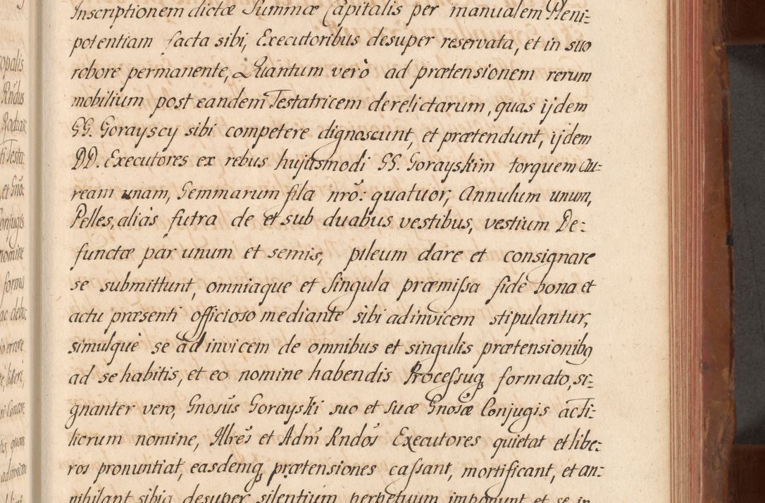 Zdjęcie nr 482 dla obiektu archiwalnego: Acta actorum episcopalium R. D. Constantini Feliciani in Szaniawy Szaniawski, episcopi Cracoviensis, ducis Severiae per annos 1724 - 1727 conscripta. Volumen II