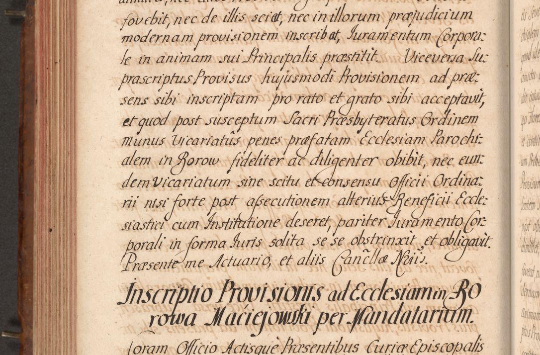Zdjęcie nr 473 dla obiektu archiwalnego: Acta actorum episcopalium R. D. Constantini Feliciani in Szaniawy Szaniawski, episcopi Cracoviensis, ducis Severiae per annos 1724 - 1727 conscripta. Volumen II
