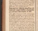 Zdjęcie nr 467 dla obiektu archiwalnego: Acta actorum episcopalium R. D. Constantini Feliciani in Szaniawy Szaniawski, episcopi Cracoviensis, ducis Severiae per annos 1724 - 1727 conscripta. Volumen II