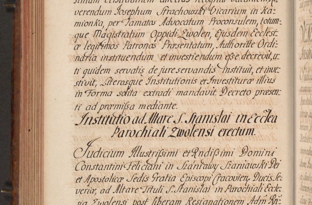 Zdjęcie nr 465 dla obiektu archiwalnego: Acta actorum episcopalium R. D. Constantini Feliciani in Szaniawy Szaniawski, episcopi Cracoviensis, ducis Severiae per annos 1724 - 1727 conscripta. Volumen II