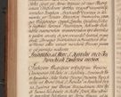 Zdjęcie nr 465 dla obiektu archiwalnego: Acta actorum episcopalium R. D. Constantini Feliciani in Szaniawy Szaniawski, episcopi Cracoviensis, ducis Severiae per annos 1724 - 1727 conscripta. Volumen II