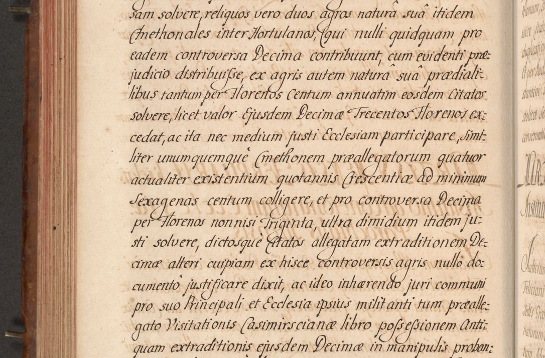 Zdjęcie nr 455 dla obiektu archiwalnego: Acta actorum episcopalium R. D. Constantini Feliciani in Szaniawy Szaniawski, episcopi Cracoviensis, ducis Severiae per annos 1724 - 1727 conscripta. Volumen II