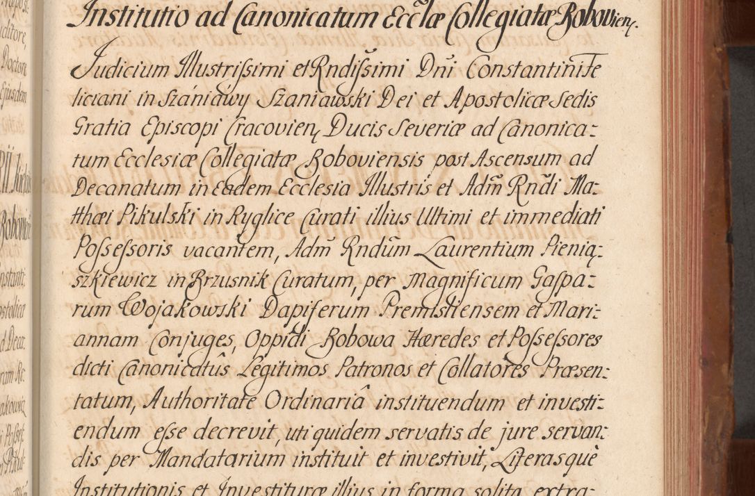 Zdjęcie nr 458 dla obiektu archiwalnego: Acta actorum episcopalium R. D. Constantini Feliciani in Szaniawy Szaniawski, episcopi Cracoviensis, ducis Severiae per annos 1724 - 1727 conscripta. Volumen II