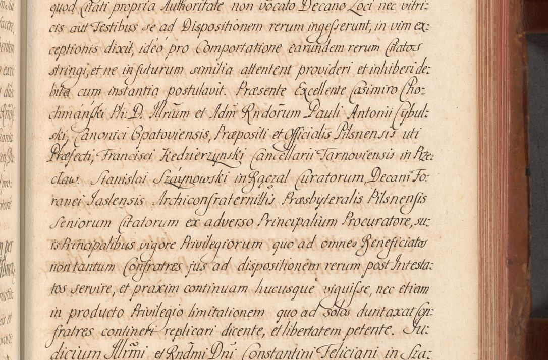 Zdjęcie nr 446 dla obiektu archiwalnego: Acta actorum episcopalium R. D. Constantini Feliciani in Szaniawy Szaniawski, episcopi Cracoviensis, ducis Severiae per annos 1724 - 1727 conscripta. Volumen II