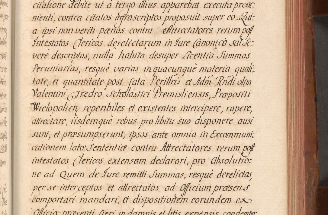 Zdjęcie nr 442 dla obiektu archiwalnego: Acta actorum episcopalium R. D. Constantini Feliciani in Szaniawy Szaniawski, episcopi Cracoviensis, ducis Severiae per annos 1724 - 1727 conscripta. Volumen II
