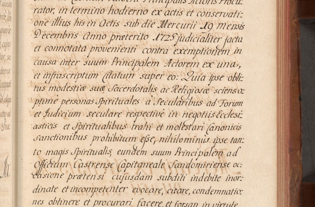 Zdjęcie nr 436 dla obiektu archiwalnego: Acta actorum episcopalium R. D. Constantini Feliciani in Szaniawy Szaniawski, episcopi Cracoviensis, ducis Severiae per annos 1724 - 1727 conscripta. Volumen II