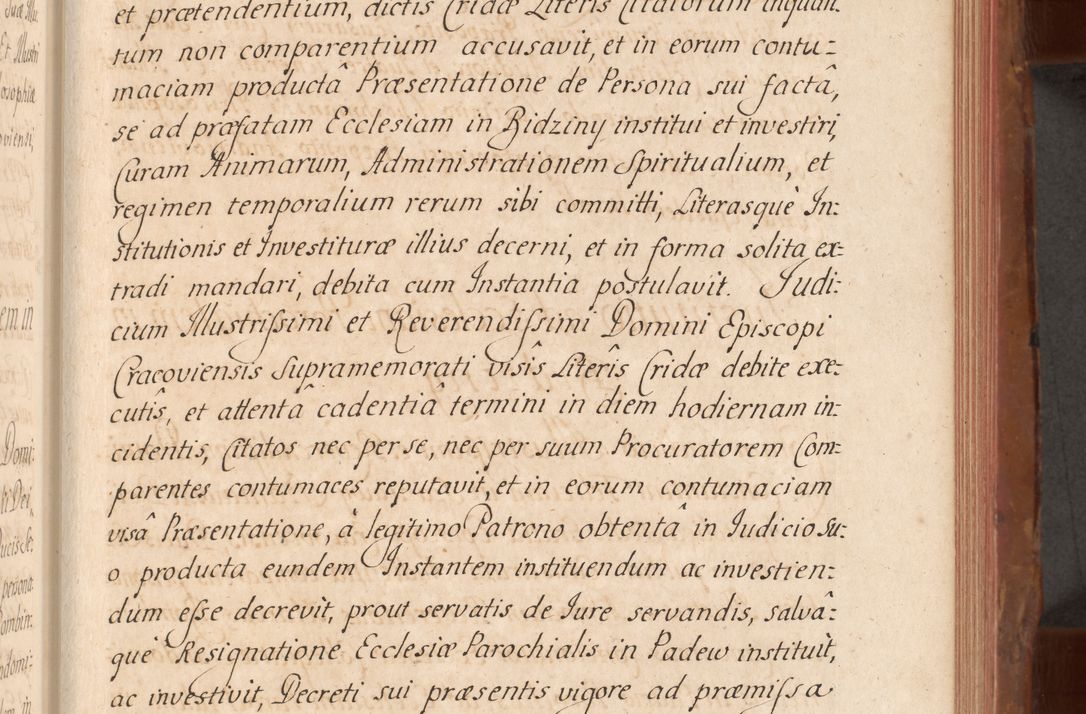 Zdjęcie nr 432 dla obiektu archiwalnego: Acta actorum episcopalium R. D. Constantini Feliciani in Szaniawy Szaniawski, episcopi Cracoviensis, ducis Severiae per annos 1724 - 1727 conscripta. Volumen II