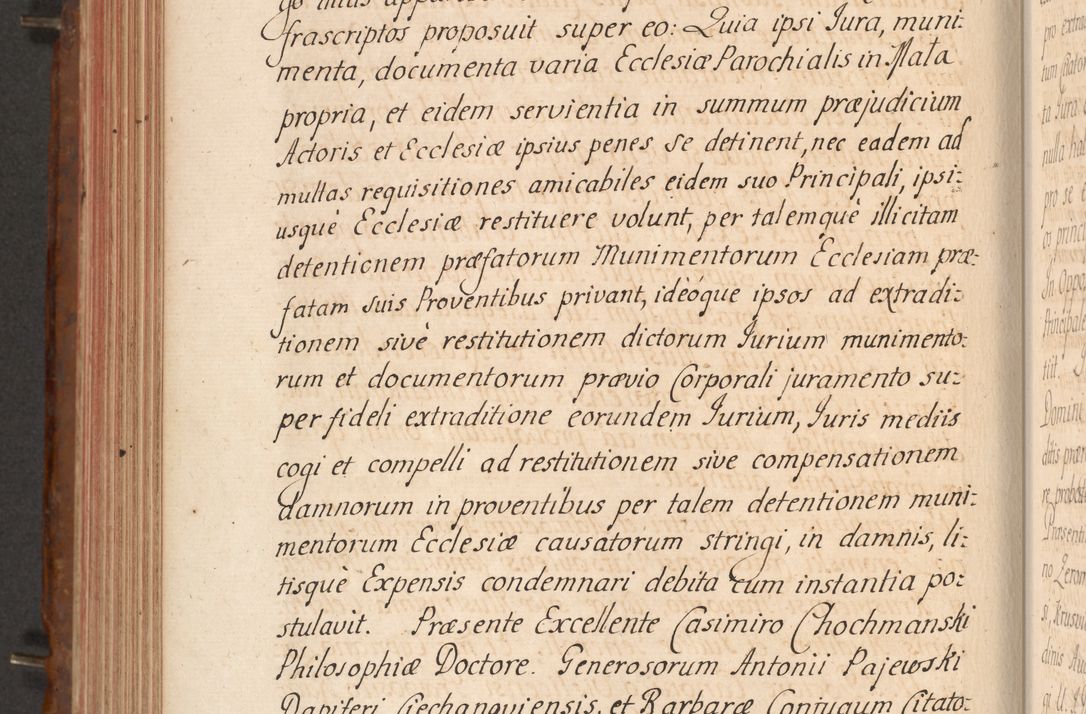 Zdjęcie nr 433 dla obiektu archiwalnego: Acta actorum episcopalium R. D. Constantini Feliciani in Szaniawy Szaniawski, episcopi Cracoviensis, ducis Severiae per annos 1724 - 1727 conscripta. Volumen II