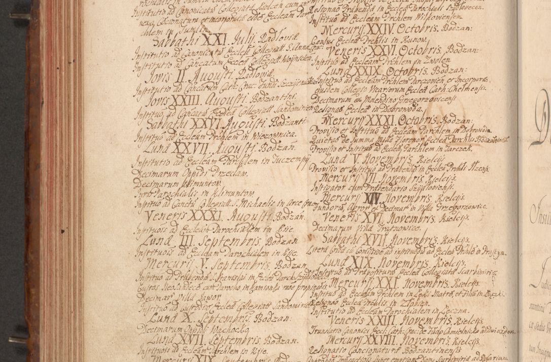 Zdjęcie nr 429 dla obiektu archiwalnego: Acta actorum episcopalium R. D. Constantini Feliciani in Szaniawy Szaniawski, episcopi Cracoviensis, ducis Severiae per annos 1724 - 1727 conscripta. Volumen II