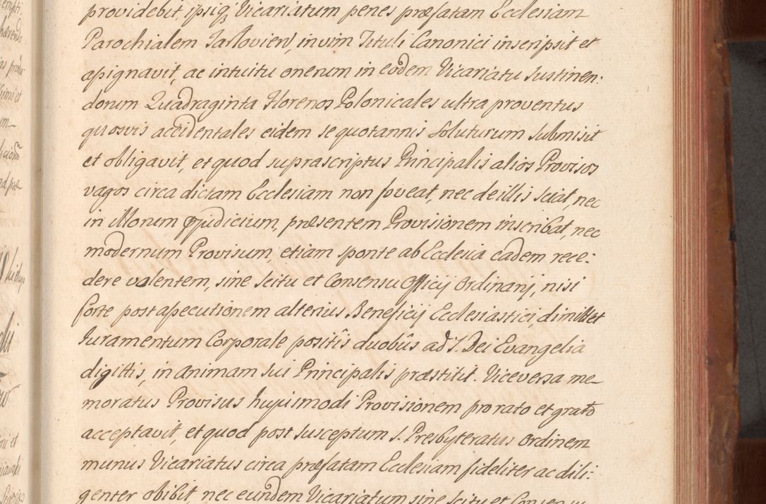 Zdjęcie nr 424 dla obiektu archiwalnego: Acta actorum episcopalium R. D. Constantini Feliciani in Szaniawy Szaniawski, episcopi Cracoviensis, ducis Severiae per annos 1724 - 1727 conscripta. Volumen II