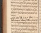 Zdjęcie nr 613 dla obiektu archiwalnego: Acta actorum episcopalium R. D. Constantini Feliciani in Szaniawy Szaniawski, episcopi Cracoviensis, ducis Severiae per annos 1724 - 1727 conscripta. Volumen II