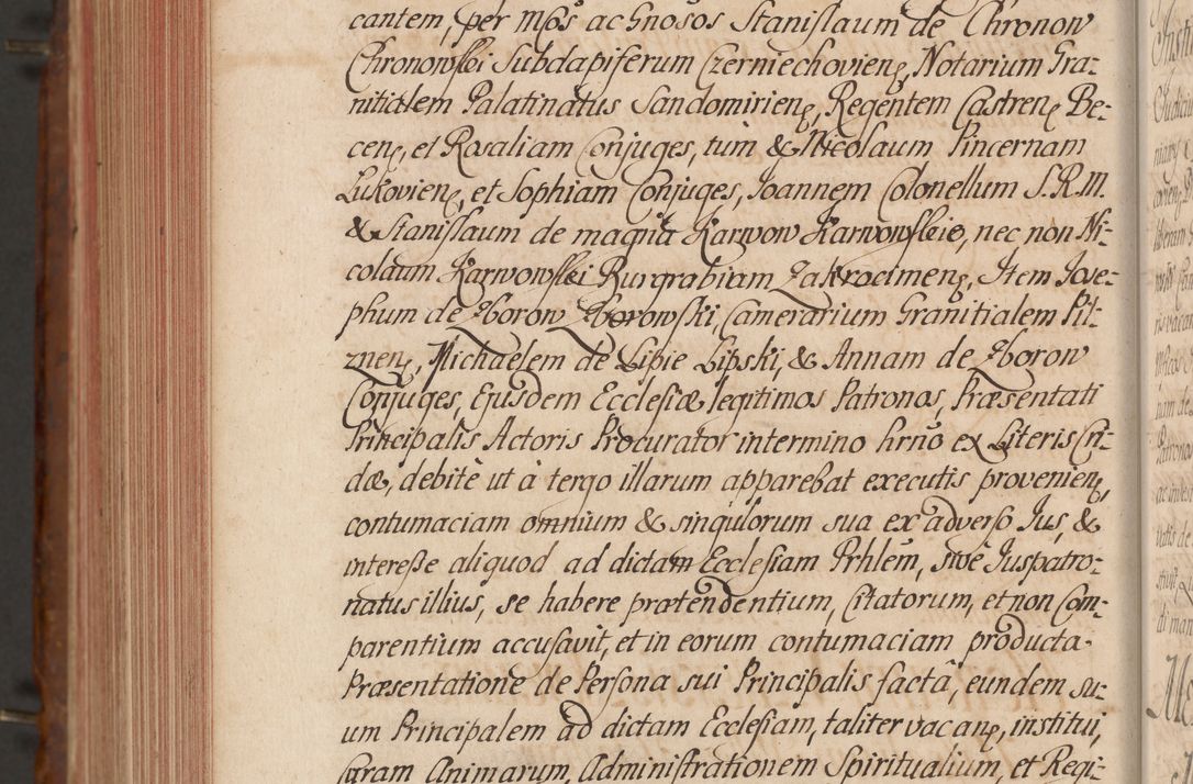 Zdjęcie nr 796 dla obiektu archiwalnego: Acta actorum episcopalium R. D. Constantini Feliciani in Szaniawy Szaniawski, episcopi Cracoviensis, ducis Severiae per annos 1724 - 1727 conscripta. Volumen II