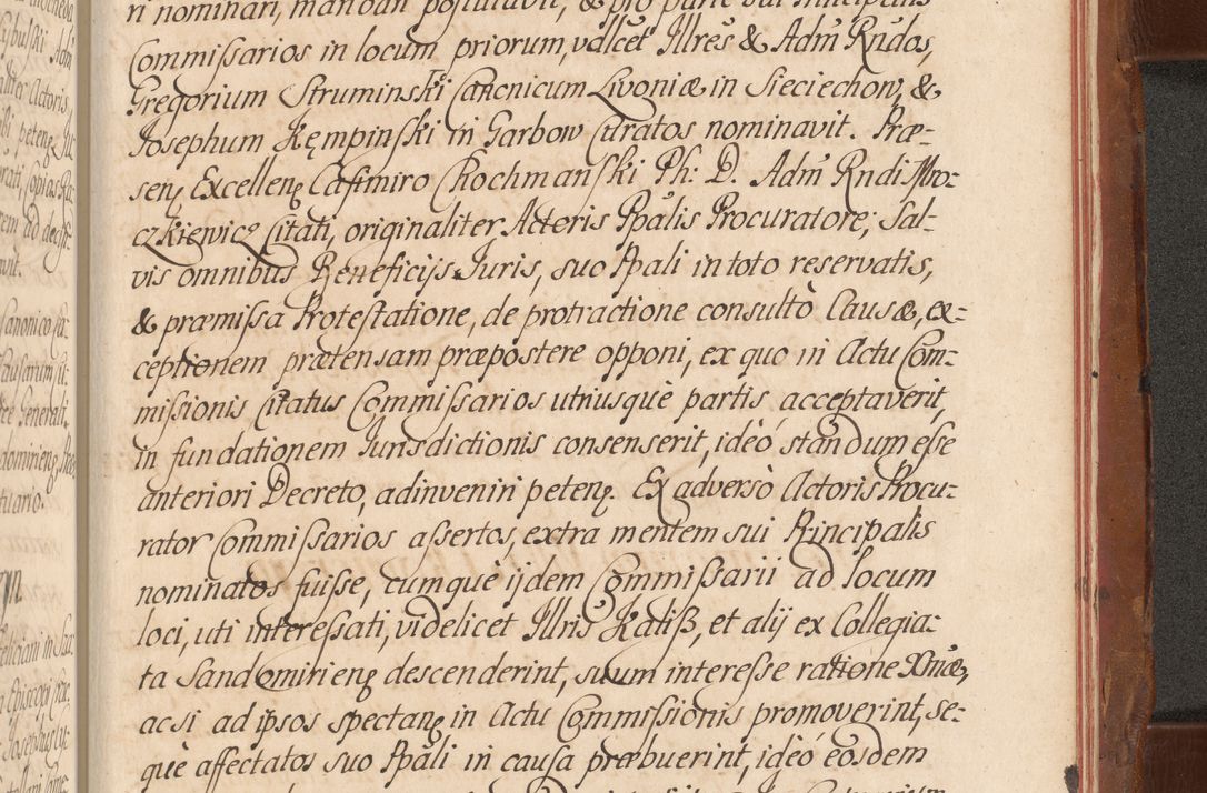 Zdjęcie nr 799 dla obiektu archiwalnego: Acta actorum episcopalium R. D. Constantini Feliciani in Szaniawy Szaniawski, episcopi Cracoviensis, ducis Severiae per annos 1724 - 1727 conscripta. Volumen II