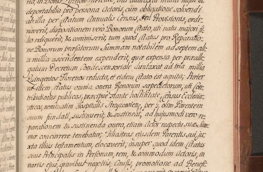 Zdjęcie nr 789 dla obiektu archiwalnego: Acta actorum episcopalium R. D. Constantini Feliciani in Szaniawy Szaniawski, episcopi Cracoviensis, ducis Severiae per annos 1724 - 1727 conscripta. Volumen II