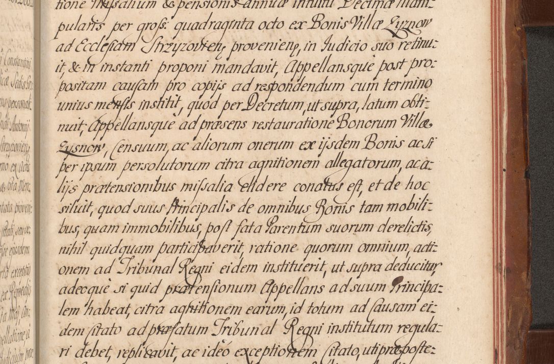 Zdjęcie nr 787 dla obiektu archiwalnego: Acta actorum episcopalium R. D. Constantini Feliciani in Szaniawy Szaniawski, episcopi Cracoviensis, ducis Severiae per annos 1724 - 1727 conscripta. Volumen II
