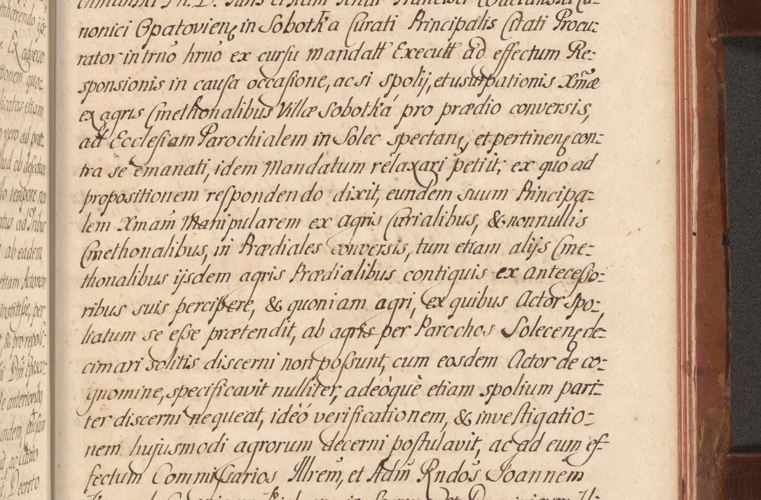 Zdjęcie nr 783 dla obiektu archiwalnego: Acta actorum episcopalium R. D. Constantini Feliciani in Szaniawy Szaniawski, episcopi Cracoviensis, ducis Severiae per annos 1724 - 1727 conscripta. Volumen II