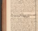 Zdjęcie nr 761 dla obiektu archiwalnego: Acta actorum episcopalium R. D. Constantini Feliciani in Szaniawy Szaniawski, episcopi Cracoviensis, ducis Severiae per annos 1724 - 1727 conscripta. Volumen II