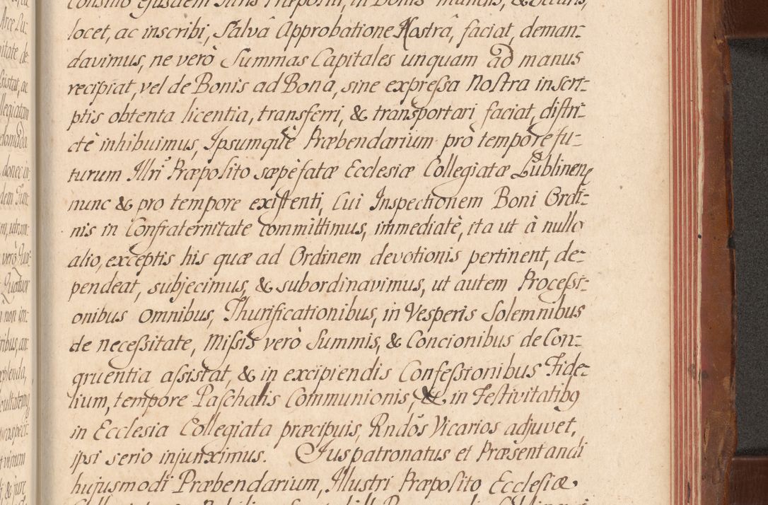 Zdjęcie nr 750 dla obiektu archiwalnego: Acta actorum episcopalium R. D. Constantini Feliciani in Szaniawy Szaniawski, episcopi Cracoviensis, ducis Severiae per annos 1724 - 1727 conscripta. Volumen II