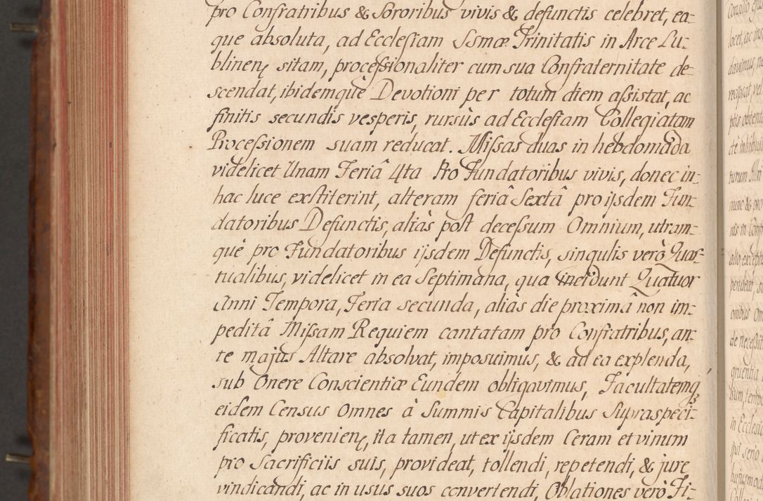 Zdjęcie nr 749 dla obiektu archiwalnego: Acta actorum episcopalium R. D. Constantini Feliciani in Szaniawy Szaniawski, episcopi Cracoviensis, ducis Severiae per annos 1724 - 1727 conscripta. Volumen II