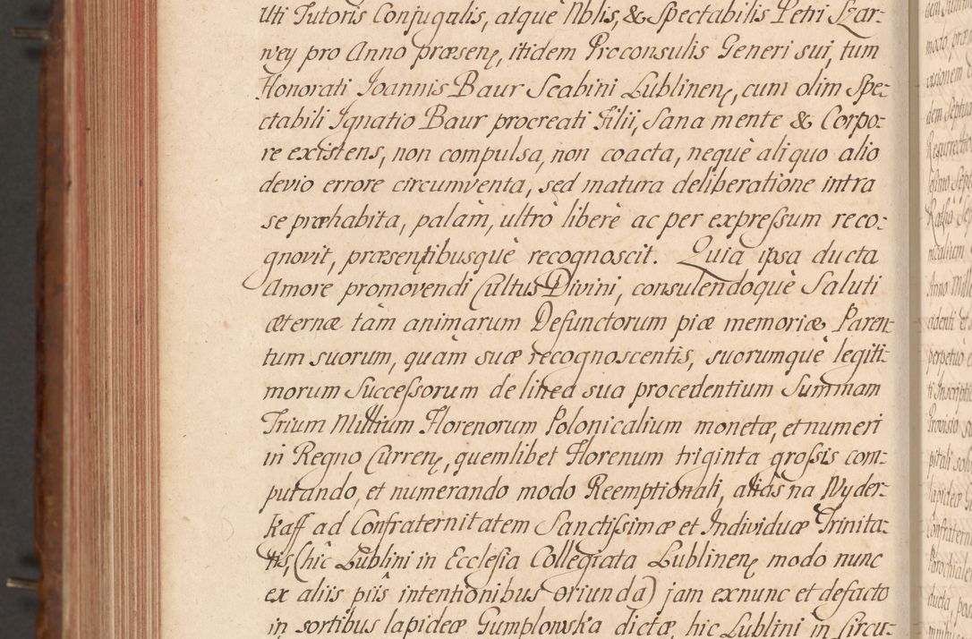 Zdjęcie nr 741 dla obiektu archiwalnego: Acta actorum episcopalium R. D. Constantini Feliciani in Szaniawy Szaniawski, episcopi Cracoviensis, ducis Severiae per annos 1724 - 1727 conscripta. Volumen II