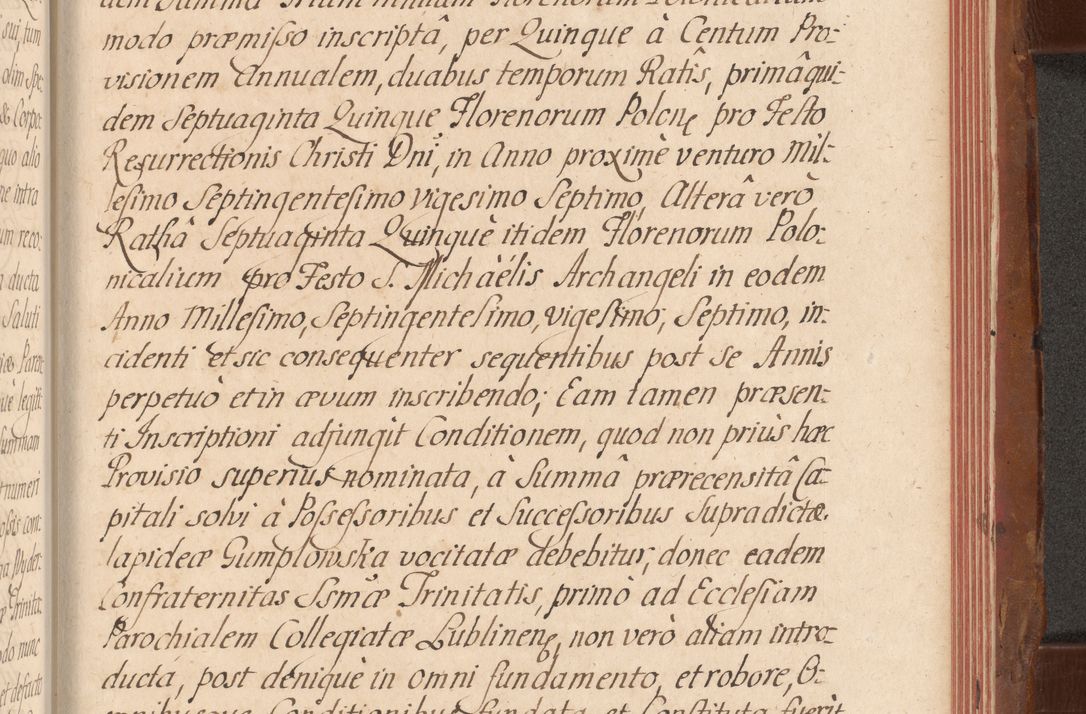 Zdjęcie nr 742 dla obiektu archiwalnego: Acta actorum episcopalium R. D. Constantini Feliciani in Szaniawy Szaniawski, episcopi Cracoviensis, ducis Severiae per annos 1724 - 1727 conscripta. Volumen II