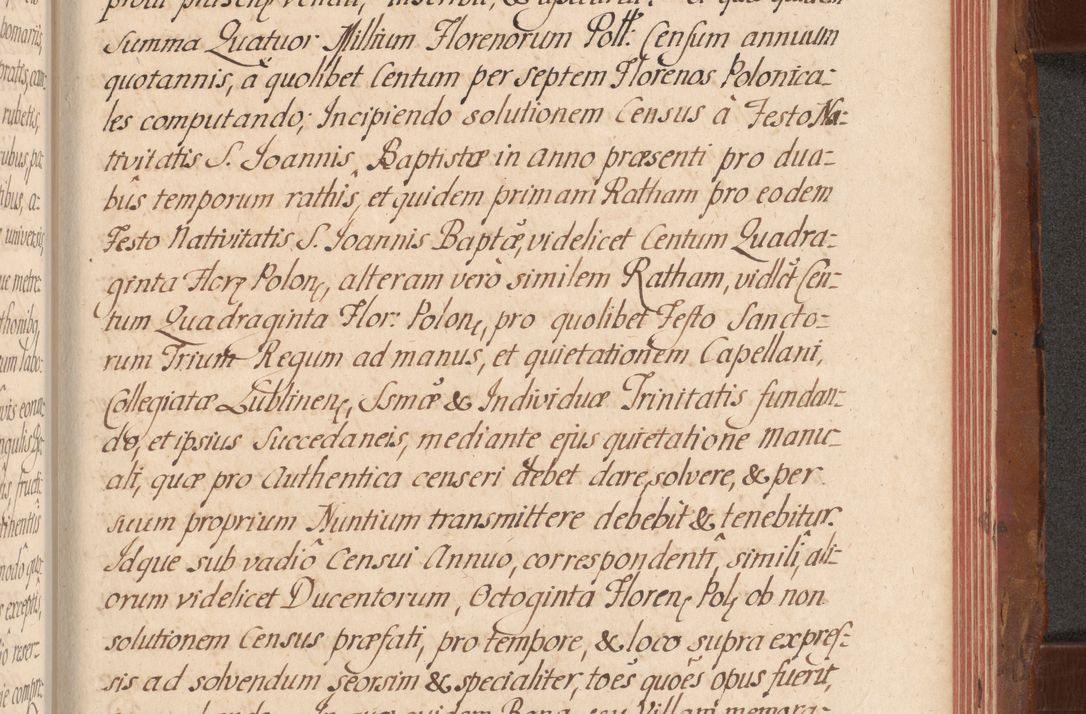 Zdjęcie nr 738 dla obiektu archiwalnego: Acta actorum episcopalium R. D. Constantini Feliciani in Szaniawy Szaniawski, episcopi Cracoviensis, ducis Severiae per annos 1724 - 1727 conscripta. Volumen II