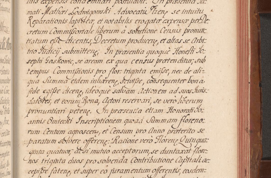 Zdjęcie nr 730 dla obiektu archiwalnego: Acta actorum episcopalium R. D. Constantini Feliciani in Szaniawy Szaniawski, episcopi Cracoviensis, ducis Severiae per annos 1724 - 1727 conscripta. Volumen II