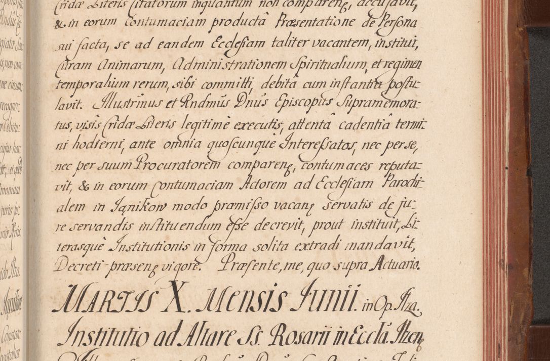 Zdjęcie nr 728 dla obiektu archiwalnego: Acta actorum episcopalium R. D. Constantini Feliciani in Szaniawy Szaniawski, episcopi Cracoviensis, ducis Severiae per annos 1724 - 1727 conscripta. Volumen II