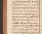 Zdjęcie nr 727 dla obiektu archiwalnego: Acta actorum episcopalium R. D. Constantini Feliciani in Szaniawy Szaniawski, episcopi Cracoviensis, ducis Severiae per annos 1724 - 1727 conscripta. Volumen II