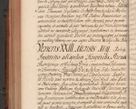 Zdjęcie nr 715 dla obiektu archiwalnego: Acta actorum episcopalium R. D. Constantini Feliciani in Szaniawy Szaniawski, episcopi Cracoviensis, ducis Severiae per annos 1724 - 1727 conscripta. Volumen II